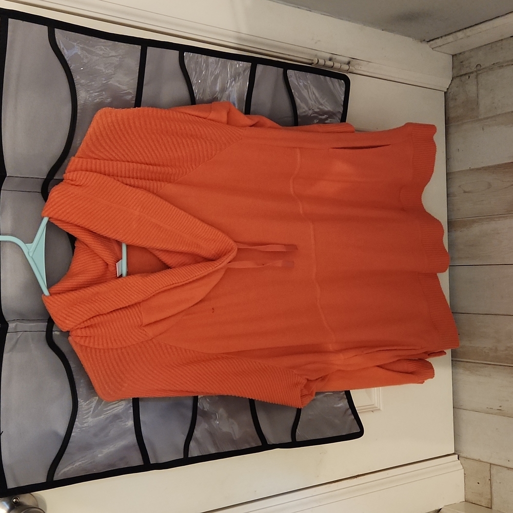 Orange sweater